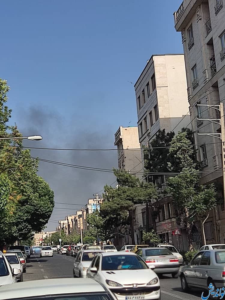 علت دود غلیظ و وسیع در محله تهران پارس چیست؟!(عکس)