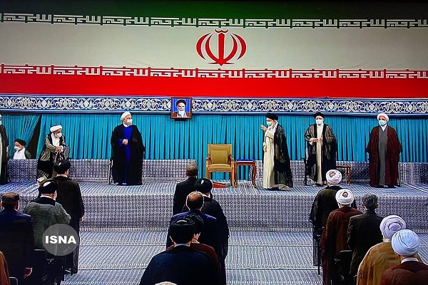 آغاز مراسم تنفیذ سیزدهمین دوره ریاست جمهوری اسلامی (+عکس)