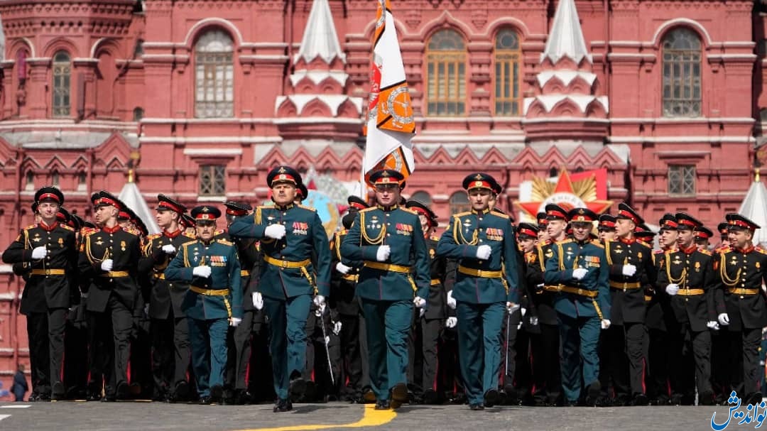 رژه نظامی پر زرق و برق روس ها در سالگرد پایان جنگ جهانی دوم(گزارش تصویری)