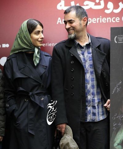 عاشقانه شهاب حسینی و همسر جدیدش در یک اکران خصوصی (تصاویر)