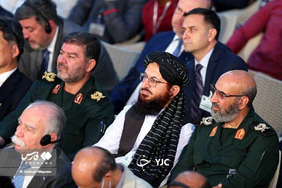 ديپلمات ارشد طالبان در مراسم سالگرد امام