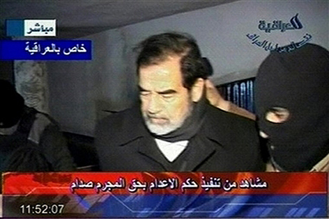 حاشیه تاریخی از لحظه اعدام صدام
