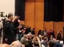 جنجال در زمان سخنرانی حدادعادل در مراسم اسلامی ندوشن: حاضران سالن را ترک کردند