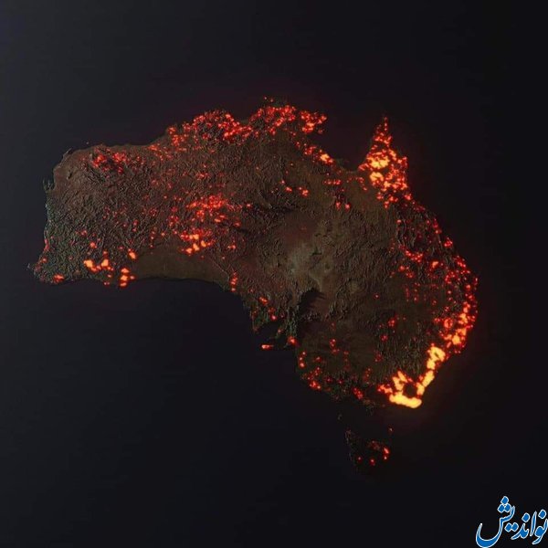 آتشی که هزاران کیلومتر دورتر از خاورمیانه شعله ور است (عکس)