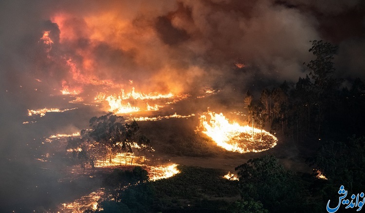 آتشی که هزاران کیلومتر دورتر از خاورمیانه شعله ور است (عکس)