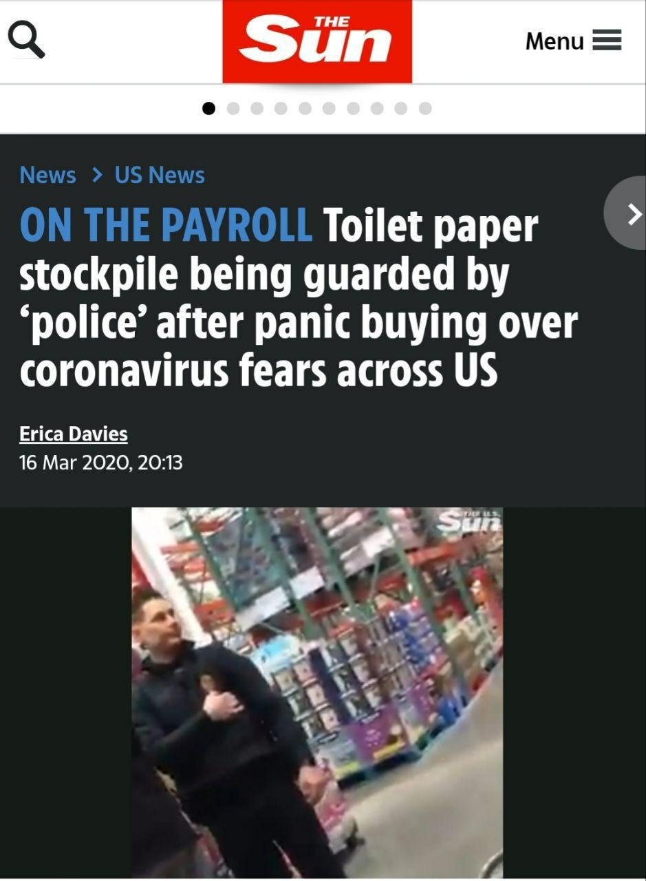 عكس مورد اشاره روحانى درباره 'مراقبت پلیس از دستمال توالت‌ها' فتوشاپ بود؟