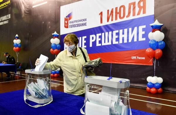 همه‌پرسی تغییر قانون اساسی روسیه؛ پوتین می‌خواهد تا 2036 در قدرت بماند (+عکس)