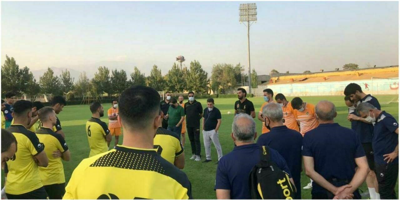 برنده سه دوره جام حذفی در اردوی سپاهان (عکس)