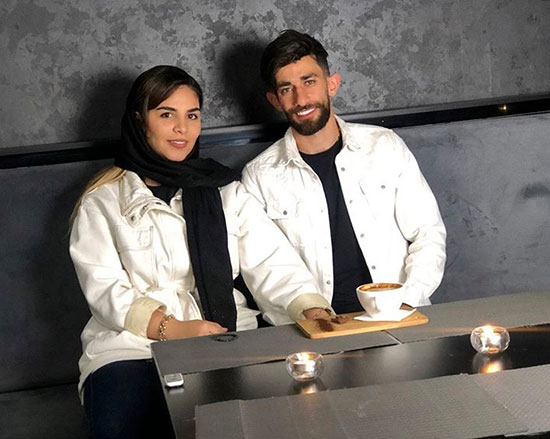 اولین زن و شوهر ایرانی در فوتبال اروپا (عكس)
