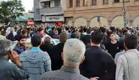 تجمع جمعی از مردم تبریز در حمایت از مردم مسلمان قره باغ (عكس)