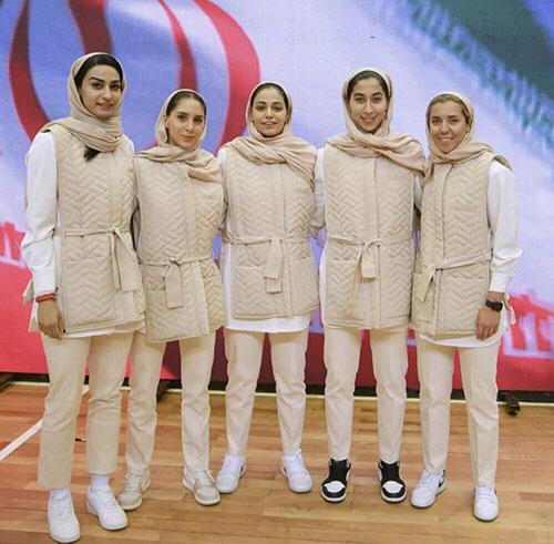 رونمایی از لباس شیک دختران بسکتبالیست(عکس)