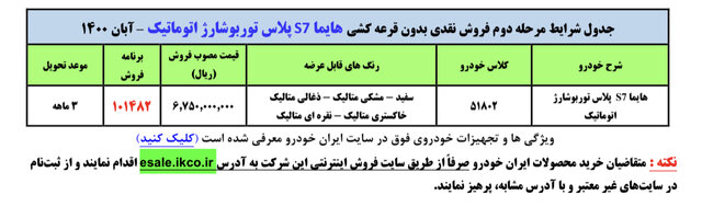 فروش نقدی ایران خودرو بدون صف قرعه‌کشی از امروز