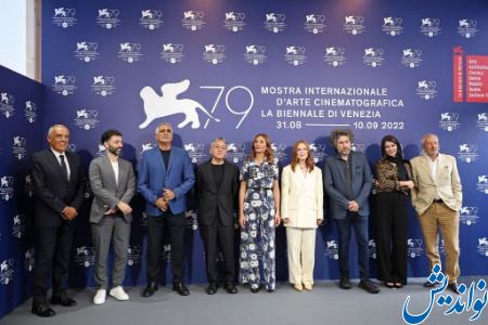 عكس: لیلا حاتمی در جمع داوران جشنواره فیلم ونیز