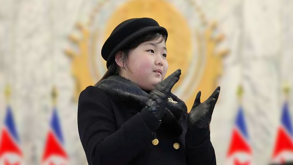 دختر رهبر کره شمالی دوباره جنجالی شد! (عکس)