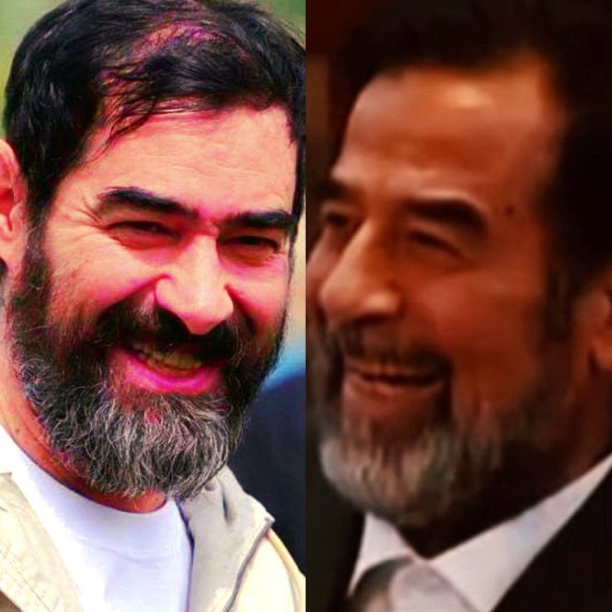 عكس: شهاب حسینی در نقش صدام