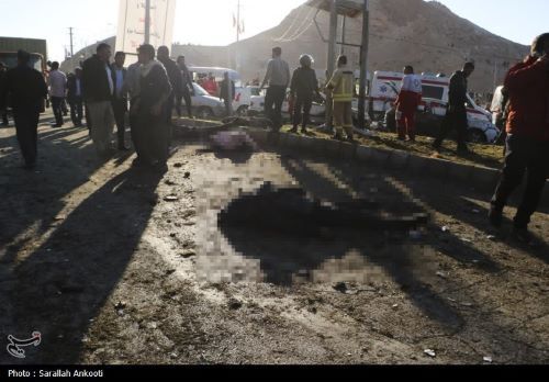 حادثه تروریستی 2 انفجار در گلزار شهدای کرمان (گزارش تصویری)