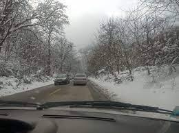 بى نظير و رويايى: زمستان جاده جنگلی توسکستان ، گرگان (ويدئو)