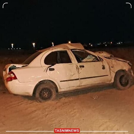 تصوير خودرو ارابه مرگ منجر به درگذشت مليكا محمدى (عكس)