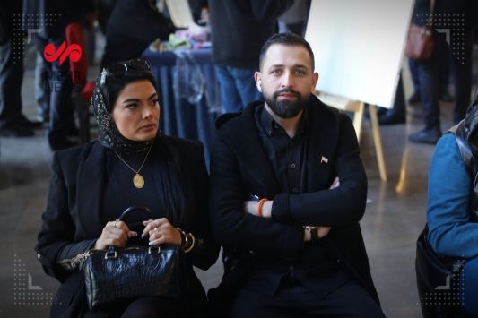 محسن افشانی و همسرش با این تیپ و حجاب رای دادند (عکس)