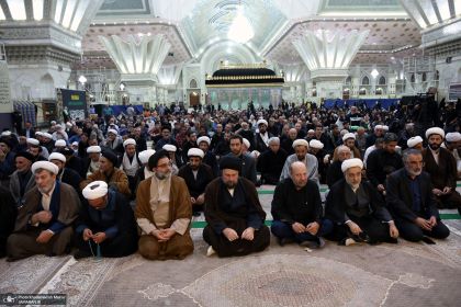 مراسم سوگواری اربعین در حرم امام خمینی (تصاویر)