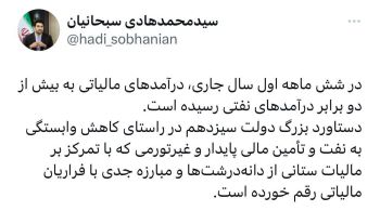 سوال آذری جهرمی از دولت رئیسی