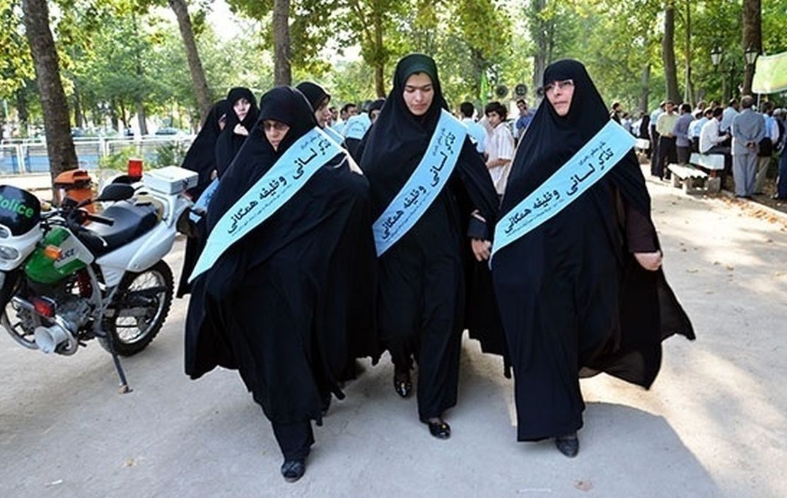 تصویر پیامک شرکت در طرح مقابله با بی‌حجابی
