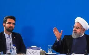 واکنش تند آذری جهرمی به تمسخر روحانی توسط قالیباف + ویدئو