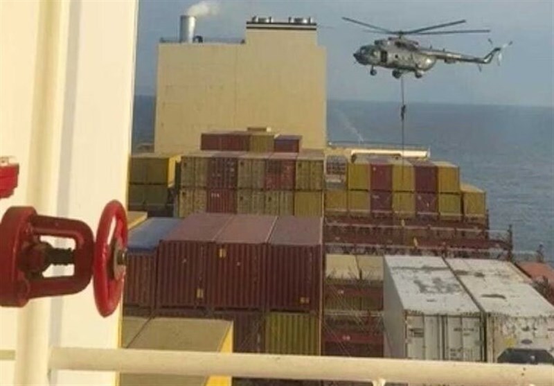 خبرگزاری اصولگرا: نیروی دریایی سپاه کشتی اسرائیلی را توقیف کرد