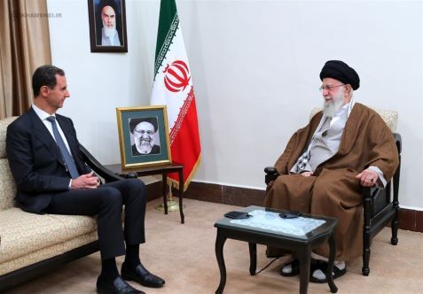 بشار اسد با رهبر انقلاب دیدار کرد (عکس)