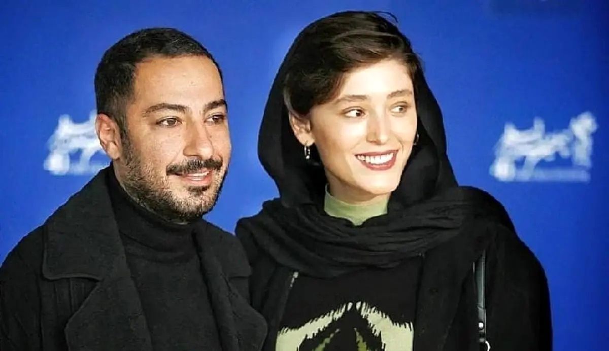 ست آبی رنگ نوید محمدزاده و همسرش فرشته حسینی (عکس)