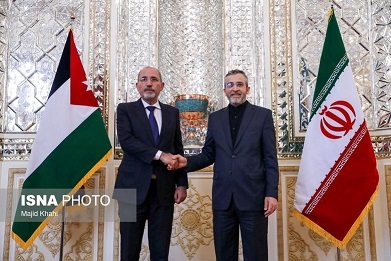 دیدار وزیر خارجه اردن با علی باقری (عکس)