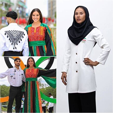 افتضاح دوباره در طراحی لباس کاروان المپیک؛ کاش از فلسطینی ها یاد می گرفتیم!