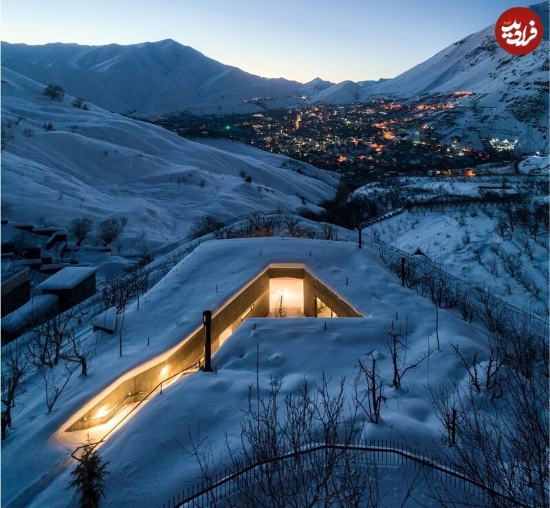 ویلای «غارمانند» لواسان برنده جایزه جهانی معماری شد (تصاویر)