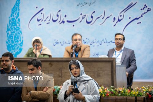 هشتمین کنگره سراسری حزب ندای ایرانیان (تصاویر)