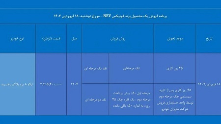 فروش فوری و فوق العاده تیکو ۸ مدیران خودرو آغاز شد + جزئیات، شرایط و قیمت