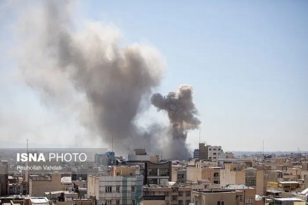 تصاویر ایسنا از حمله هوایی آمریکا و اسرائیل به تهران