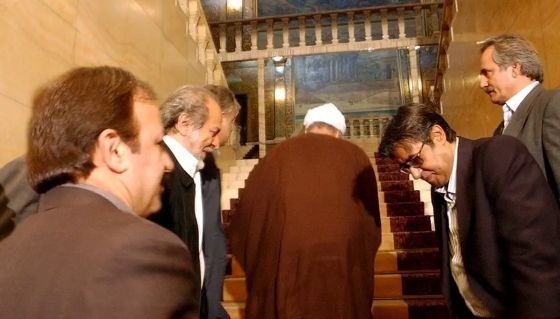 تصویر دیده نشده از خسرو شکیبایی و ایرج قادری با هاشمی رفسنجانی / عکس