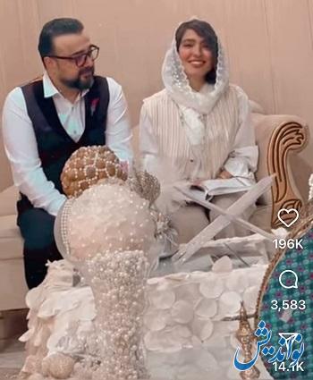 عاشقانه های مونا کرمی و سپند امیرسلیمانی؛ از عقد و عروسی تا ماه عسل (تصاویر)