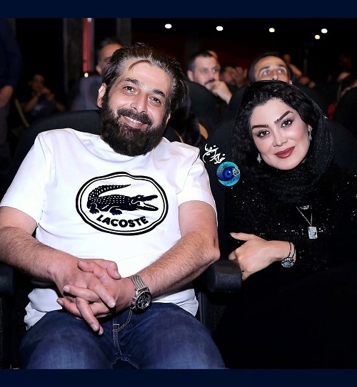 حمید گودرزی و همسرش در یک برنامه سینمایی (عکس)