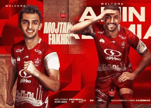 رونمایی رسمی باشگاه پرسپولیس از 2 خرید جدید / درویش 3 خرید دیگر در راه است (+تصاویر)