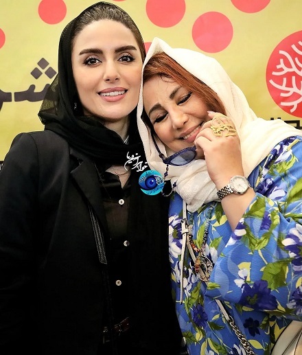 بهنوش بختیاری و رها خدایاری پس از حواشی شام ایرانی در آغوش هم (عکس)
