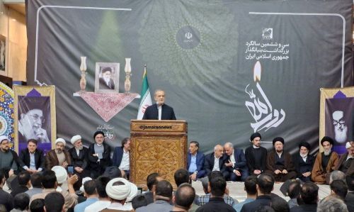 سخنان پزشکیان در شب سالگرد رحلت امام خمینی (ره) + عکس