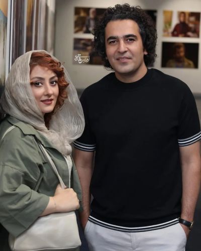 الهام طهموری و همسرش حامد احمدجو وسط سریال وارش عروسی کردند! + عکس