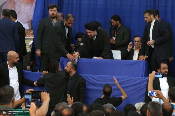 سید حسن خمینی: جمهوری اسلامی باید به جنگ محرومیت برود و نباید از توده‌های مردم جدا شود / گزارش تصویری حضور یادگار امام در روستای خیارج قزوین