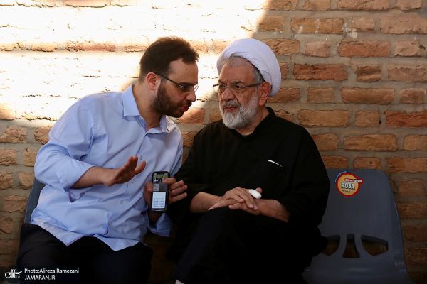 سید حسن خمینی: جمهوری اسلامی باید به جنگ محرومیت برود و نباید از توده‌های مردم جدا شود / گزارش تصویری حضور یادگار امام در روستای خیارج قزوین