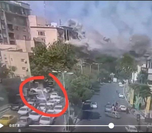 تصویر واضح از موشکی که به تجریش اصابت کرد + مشخصات (عکس)