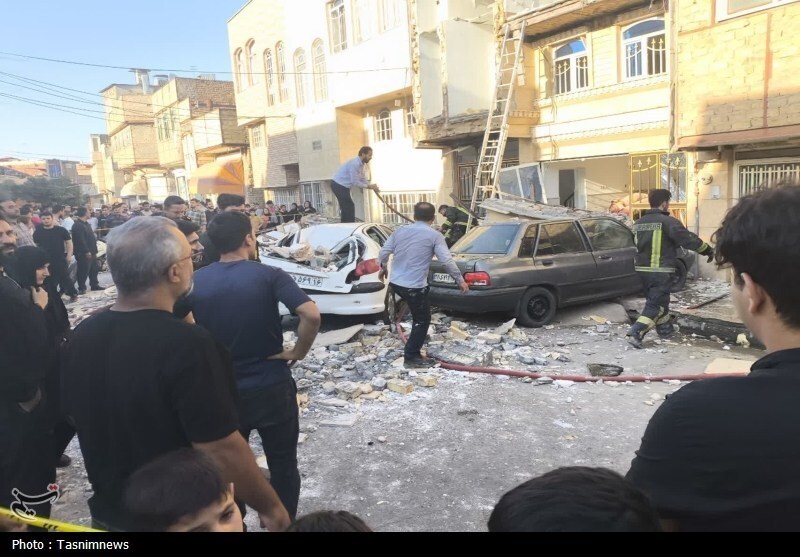 انفجار مهیب در قم: ۴ مصدوم و خسارت به منازل مسکونی (+عکس)