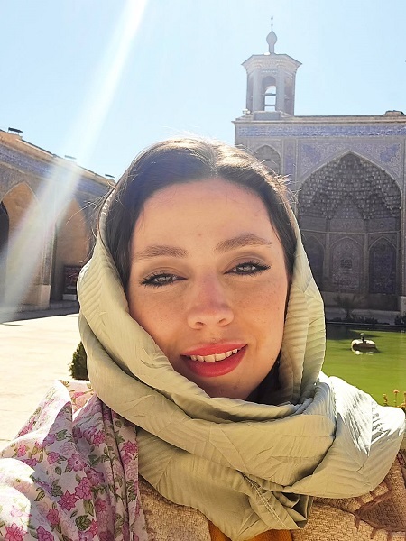قاب های زیبای نیلوفر رجایی فر در شیراز (عکس)