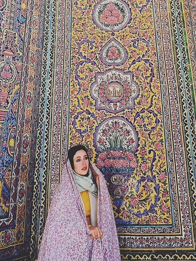 قاب های زیبای نیلوفر رجایی فر در شیراز (عکس)