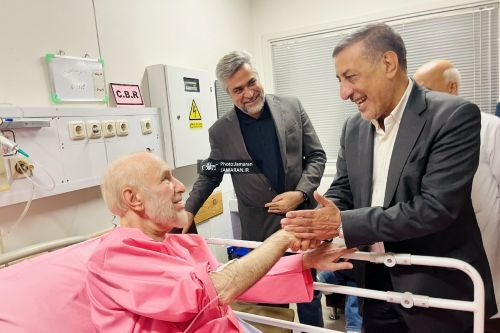 عیادت 3 عضو کابینه پزشکیان از سید محمد خاتمی (عکس)